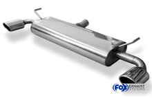 Fox Sportuitlaat Nissan Qashqai - Diesel achterdemper, dwarsuitgang rechts/links - 115x85 type 44 rechts/links