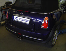 Fox Sportuitlaat Mini Cooper Cabriolet R52 Achterdemper Middenuitlaat - 2x76 Type 13