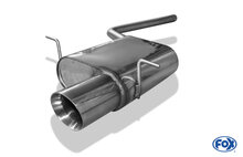 Fox Sportuitlaat Mini Cooper Clubman R55 achterdemper - 1x100 Type 25