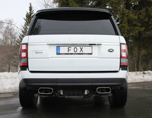 Fox Sportuitlaat Range Rover IV Benzine - MK Achterdemper rechts/links - 220x85 Type 49 rechts/links