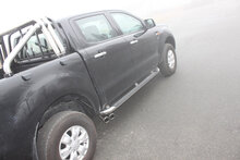 Fox Sportuitlaat Ford Ranger vanaf 09/2016 4x4 - Dubbele cabine, achterdemper met zij-uitlaat, uitgang rechts en links op het voertuig - 2x90 Type 16 rechts/links
