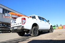 Fox Sportuitlaat Ford Ranger 4x4 - Dubbele cabine + Wildtrak Achterdemper Zijuitlaat, Uitgang aan de rechterkant van het voertuig achter het achterwiel - 2x115x85 Type 38
