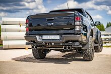 Fox Sportuitlaat Ford Raptor - Dubbele cabine - 2019-2021 Achterdemper Rechts/Links Uitgang - 2x100 Type 25 Rechts/Links