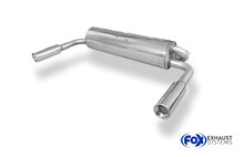 Fox Sportuitlaat Toyota RAV4 II - 5-deurs achterdemper, uitgang rechts/links - 1x90 type 13 rechts/links