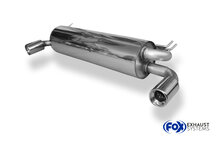 Fox Sportuitlaat Toyota RAV4 II - 3-deurs achterdemper, uitgang rechts/links - 1x90 type 13 rechts/links