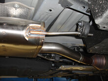 Fox Sportuitlaat Toyota RAV4 III Benzine - met keuring Middendemper met sportief geluid.