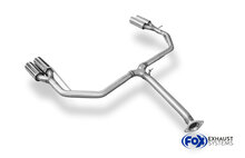 Fox Sportuitlaat Toyota RAV4 IV uitlaatsysteem rechts/links, compatibel met originele middendemper - 2x80 type 17 rechts/links