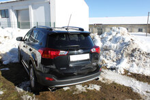 Fox Sportuitlaat Toyota RAV4 IV uitlaatsysteem rechts/links, compatibel met originele middendemper - 140x90 type 44 rechts/links