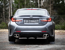 Fox Sportuitlaat Lexus RC200T achterdemper rechts/links - 2x90 type 25 rechts/links