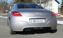 Fox Sportuitlaat Peugeot RCZ enkelzijdige achterdemper - 2x106x71 Type 32