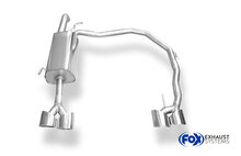 Fox Sportuitlaat Peugeot RCZ achterdemper rechts/links - 2x106x71 type 32 rechts/links