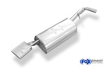 Fox Sportuitlaat Skoda Roomster 5J einddemper - 130x50 Type 52