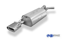Fox Sportuitlaat Skoda Roomster 5J einddemper - 135x80 Type 53