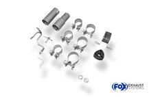 Fox Sportuitlaat Skoda Roomster 5J achterdemper rechts/links - 130x50 type 52 rechts/links