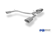 Fox Sportuitlaat Lexus RX 400H - HXU3 Achterdemper Rechts/Links Uitlaat - 135x80 Type 53 Rechts/Links