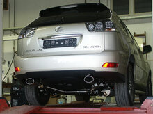 Fox Sportuitlaat Lexus RX 400H - HXU3 Achterdemper Rechts/Links Uitlaat - 140x90 Type 32 Rechts/Links