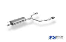 Fox Sportuitlaat Lexus RX 300/350 XU3 Achterdemper Rechts/Links Uitlaat - 135x80 Type 53 Rechts/Links