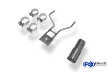Fox Sportuitlaat Saab 9-3 - YS3 Sedan/Cabriolet - UITVERKOOP Achterdemper rechts/links - 150x70 Type 53 rechts/links