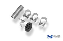 Fox Sportuitlaat Dacia Sandero achterdemper - 1x90 Type 13