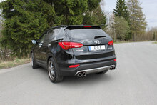 Fox Sportuitlaat Hyundai Santa Fe 4x4 - DM uitlaatsysteem rechts/links - 2x90 Type 12 rechts/links