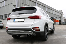 Fox Sportuitlaat Hyundai Santa Fe 4x4 - TM Achterdemper - 2x106x71 Type 32