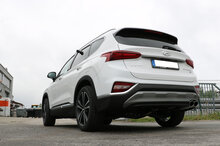 Fox Sportuitlaat Hyundai Santa Fe 4x4 - TM Achterdemper - 2x106x71 Type 32