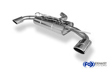Fox Sportuitlaat VW Scirocco - 13 - R-Rear Achterdemper Rechts/Links Uitlaat - 115x85 Type 32 Rechts/Links