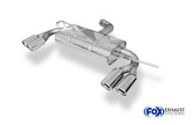 Fox Sportuitlaat VW Scirocco - 13 Achterdemperuitlaat rechts/links - 2x76 Type 17 rechts/links