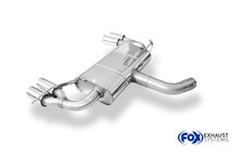Fox Sportuitlaat VW Scirocco - 13 Achterdemperuitlaat rechts/links - 2x76 Type 17 rechts/links