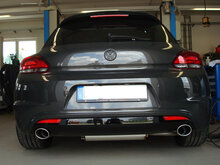 Fox Sportuitlaat VW Scirocco - 13 - R-Rear Achterdemper Rechts/Links Uitlaat - 115x85 Type 32 Rechts/Links