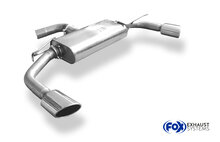 Fox Sportuitlaat VW Scirocco - 13 - R-Rear Achterdemper Rechts/Links Uitlaat - 115x85 Type 32 Rechts/Links