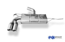 Fox Sportuitlaat VW Scirocco - 13 Achterdemper - 2x76 Type 17