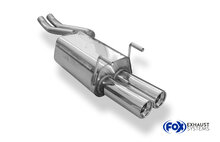 Fox Sportuitlaat Mercedes S-Klasse W140/C140 achterdemper - 2x90 Type 13