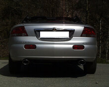Fox Sportuitlaat Chrysler Sebring Coup&eacute; &amp; Cabriolet Type JR Achterdemper Rechts/Links - 115x85 Type 33 Rechts/Links