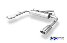 Fox Sportuitlaat Chrysler Sebring Sedan Type JS Achterdemper Rechts/Links - 115x85 Type 33 Rechts/Links