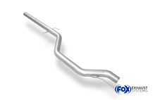 Fox Sportuitlaat Vervangingspijp voor de voordemper van de Opel Signum Sportback 2.8l