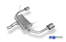 Fox Sportuitlaat Opel Signum Sport achterdemper, rechter/linker uitlaat - 140x90 type 44 rechts/links