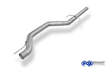 Fox Sportuitlaat Vervangingspijp voor de voordemper van de Opel Signum Sportback 3.2l