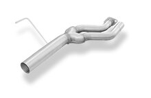 Fox Sportuitlaat Vervangingspijp voor de voordemper van de Mercedes SL Type R129 (modelnummer MB132002-xxx)
