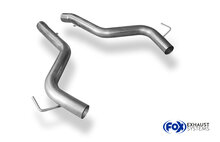 Fox Sportuitlaat Mercedes SL55/SL600 - R230 Vervangingspijp voor de voordemper &Oslash;70mm