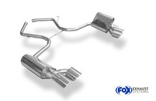 Fox Sportuitlaat Mercedes SL Type 230 achterdemper rechts/links - 2x115x85 Type 32 rechts/links