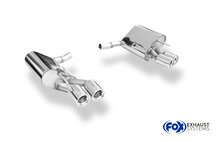 Fox Sportuitlaat Mercedes SL Type 230 Facelift Achterdemper rechts/links korte versie - 2x80 Type 13 rechts/links