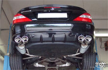 Fox Sportuitlaat Mercedes SL Type 230 Facelift Achterdemper rechts/links korte versie - 2x115x85 Type 32 rechts/links