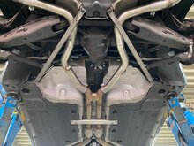 Fox Sportuitlaat Mercedes SL 231 - 3,5l voordemper vervangingspijp rechts/links