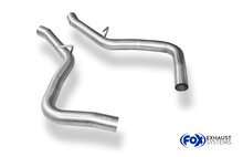 Fox Sportuitlaat Mercedes SL 231 - 3,5l voordemper vervangingspijp rechts/links
