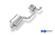 Fox Sportuitlaat Mercedes SLK Type 170 half uitlaatsysteem vanaf katalysator - 115x85 Type 32