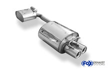Fox Sportuitlaat Mercedes SLK Type 170 half uitlaatsysteem vanaf katalysator - 2x80 Type 13