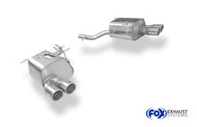 Fox Sportuitlaat Mercedes SLK Type 172 - AMG Line Achterdemper rechts/links - 2x76 Type 16 rechts/links
