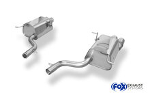 Fox Sportuitlaat Mercedes SLK Type 172 - AMG Line Achterdemper rechts/links - 2x76 Type 16 rechts/links