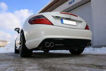 Fox Sportuitlaat Mercedes SLK Type 172 - AMG Line Achterdemper rechts/links - 2x76 Type 16 rechts/links